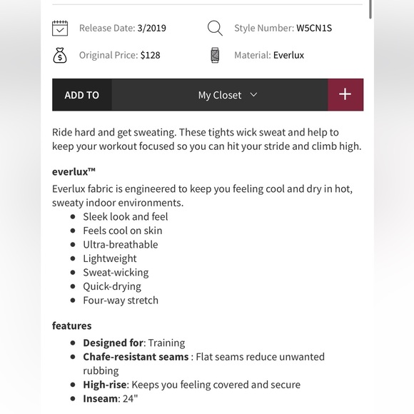 Lululemon leggings - Picture 14 of 14